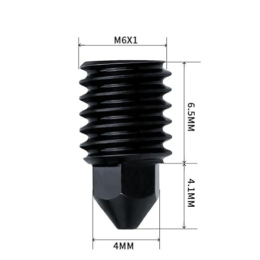 CHT Nozzle für Bambu Lab X1/X1C/P1P/P1S 0.4mm / 0.6mm