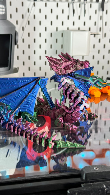 Mech Dragon – Beweglicher Drache / Dekorativ / Geschenkidee